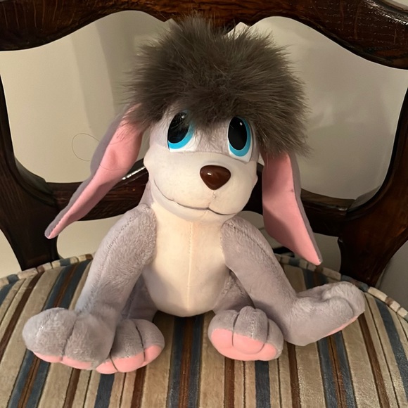 Vintage POOKA 1997 Anastasia Flapping Ears 8" Inch Stuffed Plush Toy Animal - Picture 1 of 4